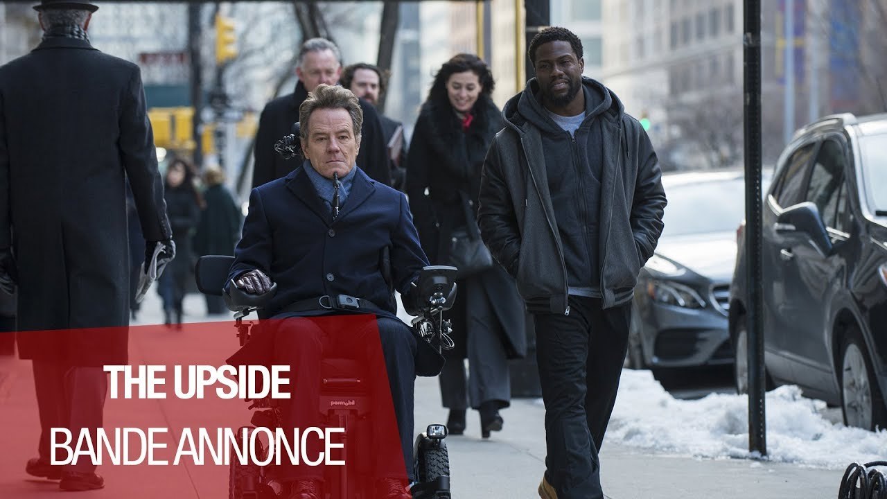 The Upside Bande annonce Vost (Comédie 2019) Kevin Hart, Bryan Cranston
