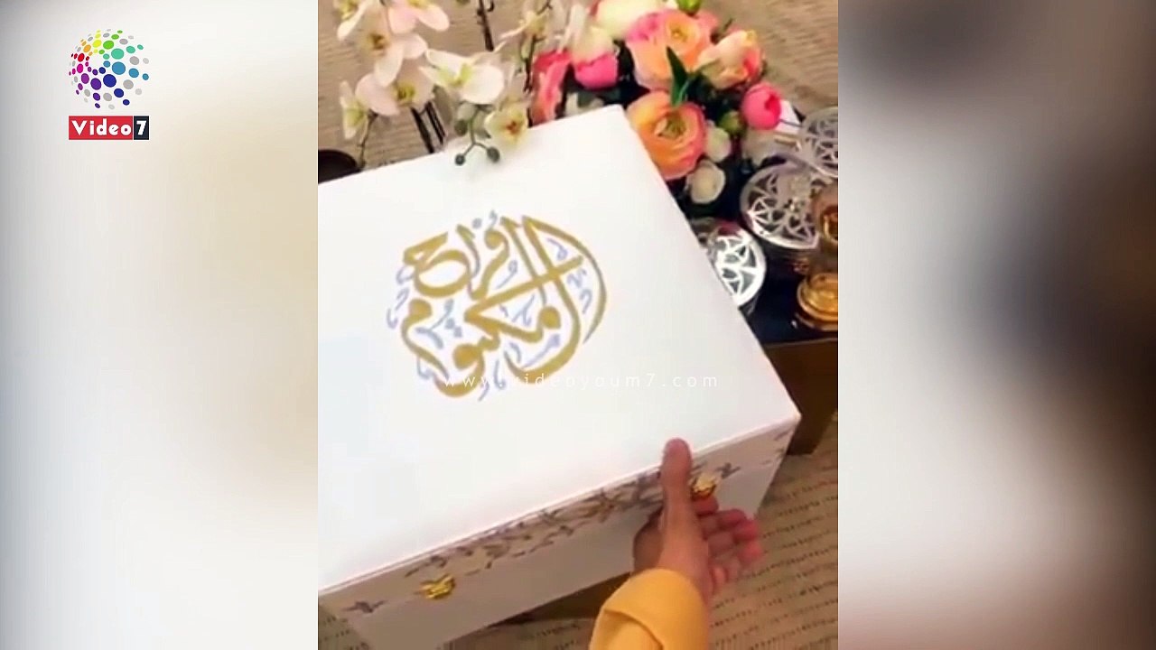 آفراح آل مكتوم بـ"حلوى عُمان".. شاهد دعوة زفاف أنجال الشيخ محمد بن راشد