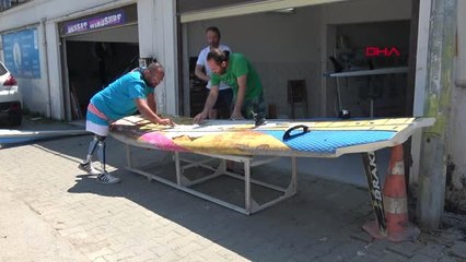 KOCAELİ RÜZGAR SÖRFÜNDE TEK VÜCUT OLACAKLAR