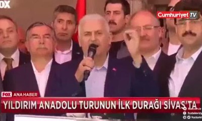 Binali Yıldırım'ın zor anları... Tarihi unuttu