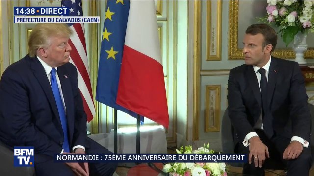 Emmanuel Macron à Donald Trump: Les valeurs que nous portons nous dépassent.