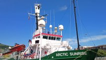 'Arctic Sunrise', el legendario rompehielos de Greenpeace