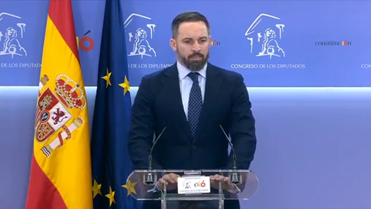 Vox dice que algunos partidos han actuado como "organizaciones criminales"