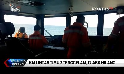 Tim SAR Terus Cari 17 Awak KM Lintas Timur yang Hilang Sejak 5 Hari Lalu