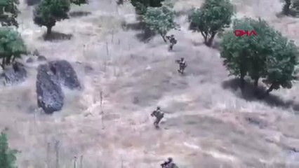 Pençe Harekatı'na katılan komandoların görüntüsü