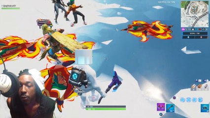 Fortbyte 61 Accessible By Using Sunbird Spray on a Frozen Waterfall - FortniteS9W5