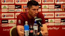 Robert Lewandowski przed meczem z Macedonią i Izraelem.