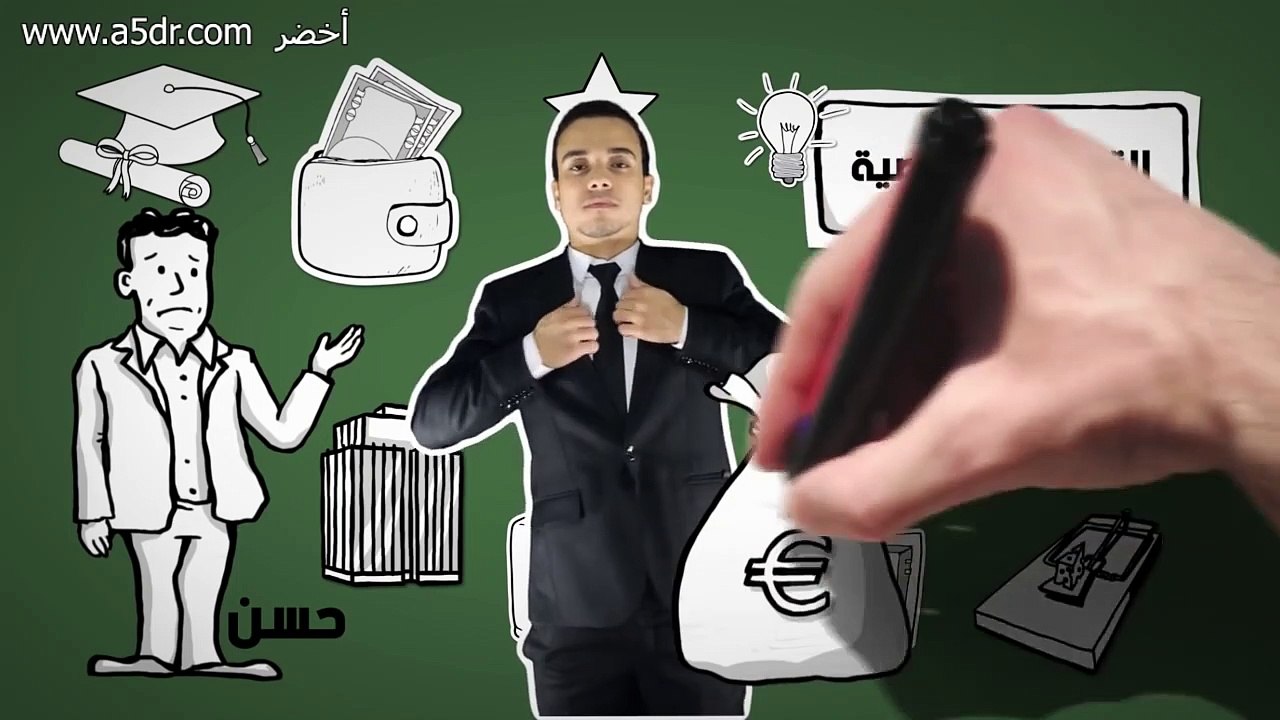 أغنى رجل في بابل - مراجعة كرتونية ل كتاب جورج كلاسون