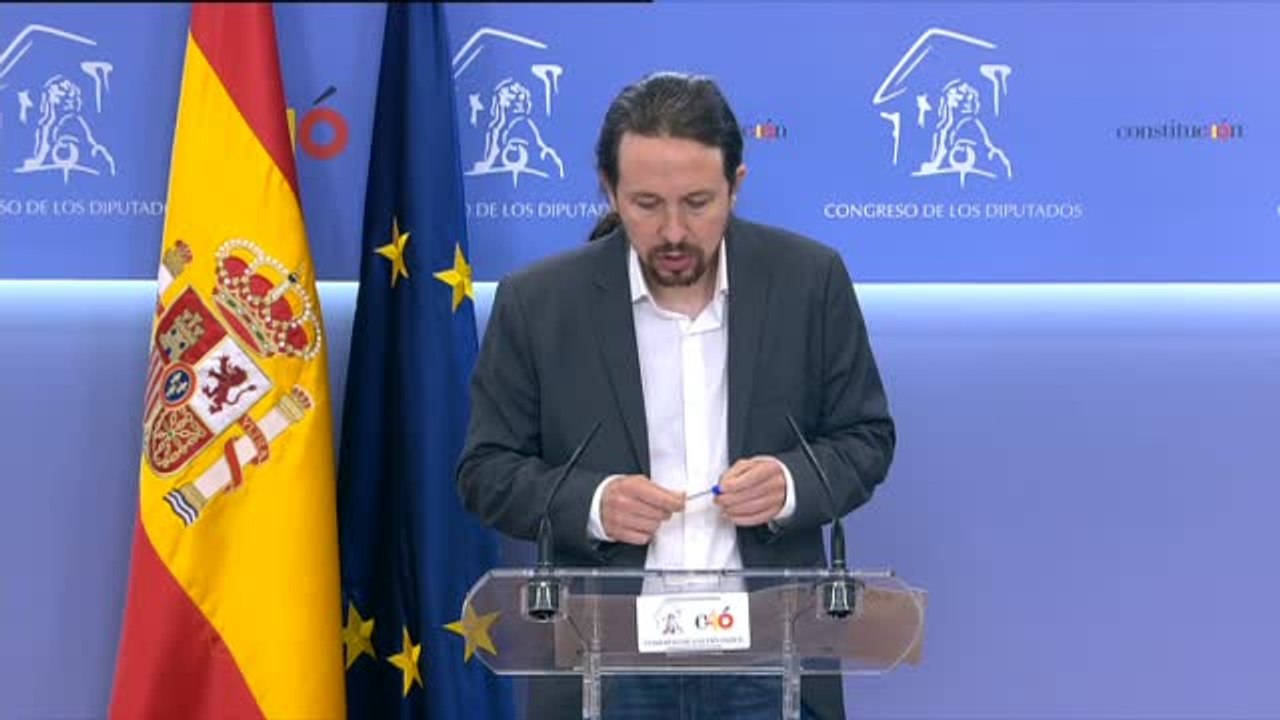 Iglesias cree que, en las grandes decisiones económicas, Sánchez se apoyará en la derecha si gobierna en solitario
