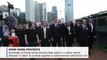 Hong Kong lawyers stage silent protest against extradition bill