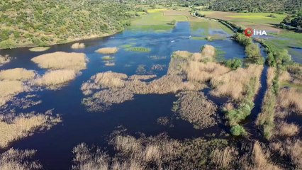 8 bin yıllık Latmos bayramda doğaseverlerin akınına uğradı...Latmos Dağları havadan görüntülendi