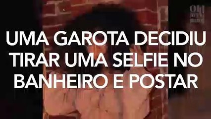 Ela postou uma selfie sexy, mas todo mundo reparou outra coisa