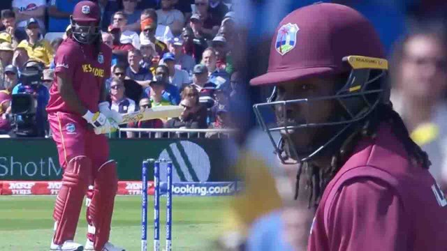 World Cup 2019 AUS vs WI: Chris Gayle departs for 21, Mitchell Starc strikes | वनइंडिया हिंदी