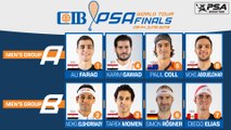 Squash: Men's Road to Cairo - CIB PSA World Tour Finals 2018/19