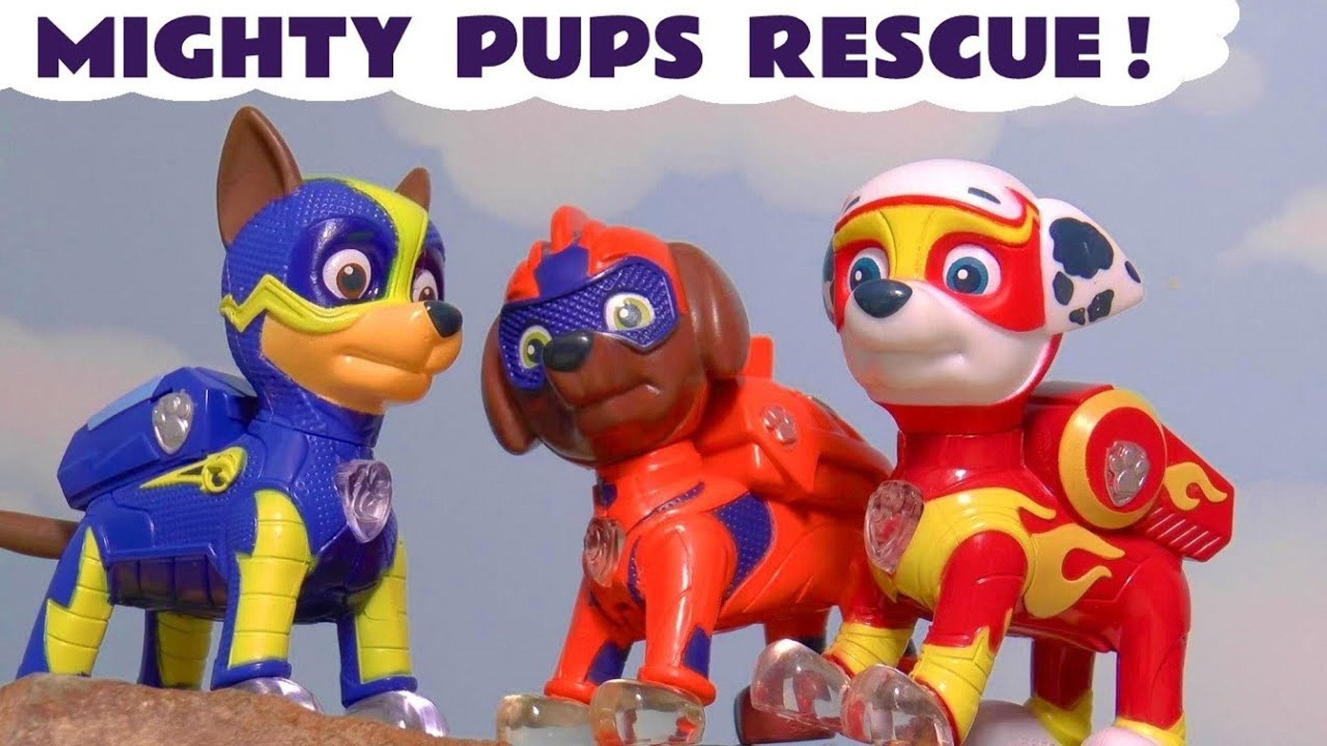 paw patrol mighty pups rescue