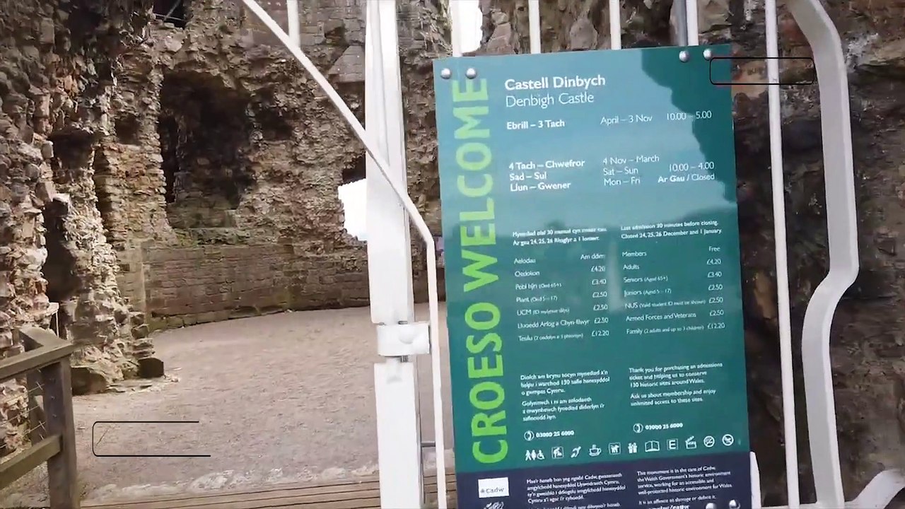 Denbigh Castle!