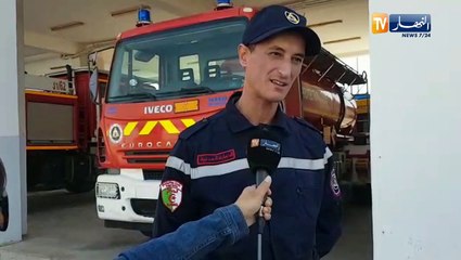 شاهد.. عون الحماية المدنية "سحنون عبد القادر" يروي تفاصيل تدخّله وإنقاذه لسيدتين كانتا على وشك الهلاك إثر حريق بوهران