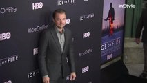 Right Now: Leonardo DiCaprio and dad George DiCaprio at  the LA Premiere Of HBO's 
