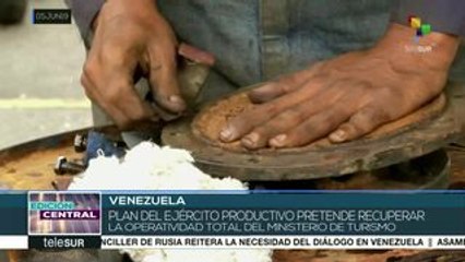 Venezuela:Ejército Obrero Productivo pone en marcha equipos del MinTur
