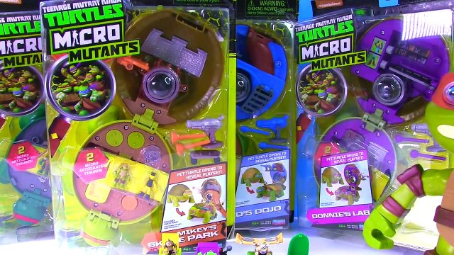 Teenage Mutant Ninja Turtles TMNT Micro Mutants Skate Park Leonardo