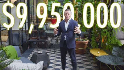 Inside a $10M NYC Penthouse with a Tropical Garden