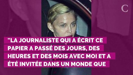 "Je me sens violée" : le gros coup de gueule de Madonna contre le New York Times
