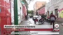 Matan a balazos a un hombre en Tepito
