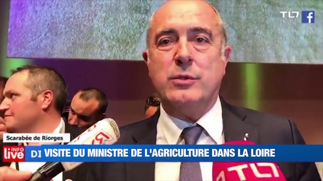 A la Une : Visite du ministre de l'agriculture dans la Loire / Grève du service des urgences du CHU de Saint-Etienne