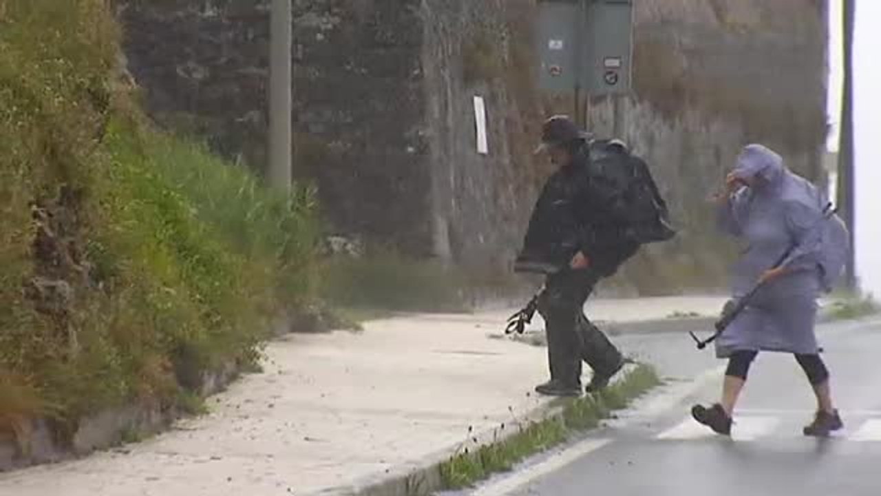 La borrasca "Miguel" golpea con fuerza en Galicia