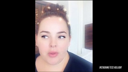 Tess Holliday Calls Out Fan Who Fat-shamed Her On Vacation