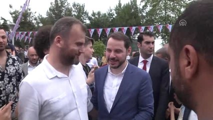 Albayrak ve Turhan, Trabzonspor'un bayramlaşma törenine katıldı