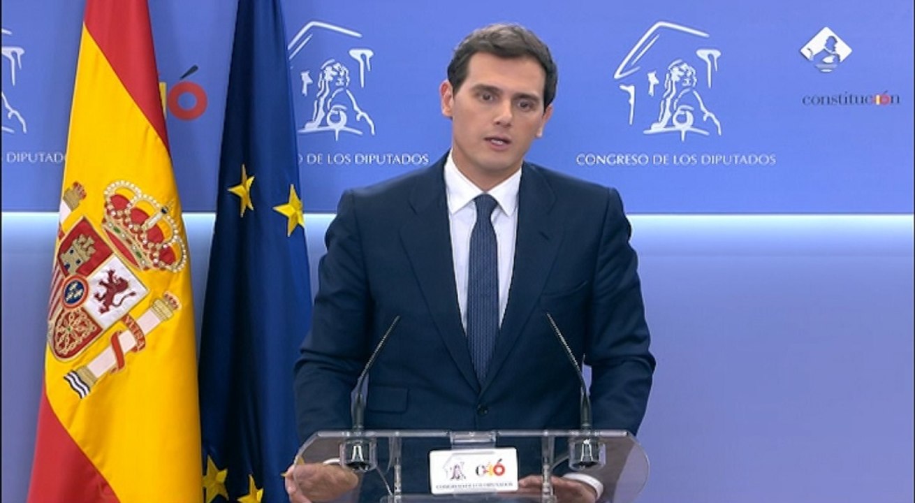 Rivera se niega a apoyar la investidura de Pedro Sánchez