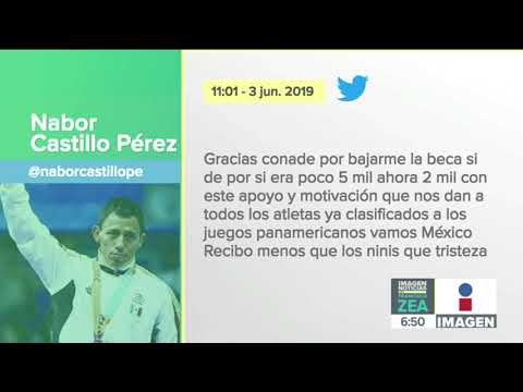 Medallista Nabor Castillo acusa que le bajaron su beca | Noticias con Francisco Zea