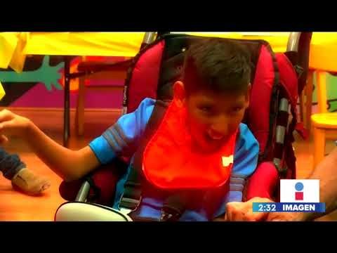 ¡Toda una inspiración! Marito juega fútbol en silla de ruedas | Noticias con Yuriria Sierra