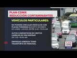 Aplicarían restricciones a vehículos para reducir contaminación en CDMX | Noticias con Ciro