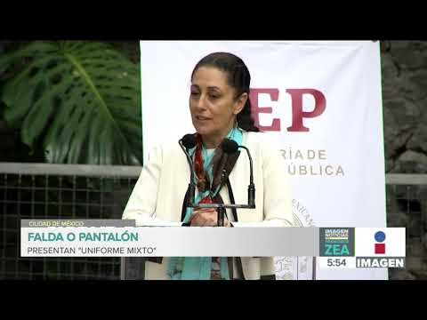 ¿Falda o pantalón? Presentan uniforme mixto en la CDMX | Noticias con Francisco Zea