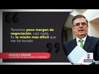 Hay "poco margen de negociación", confiesa Ebrard en EUA | Noticias con Ciro Gómez Leyva