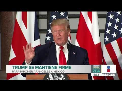 Trump se mantiene firme para imponer aranceles a México | Noticias con Francisco Zea