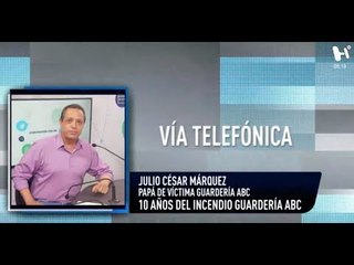 Escuelas deben ser seguras, exige padre víctima de la Guardería ABC