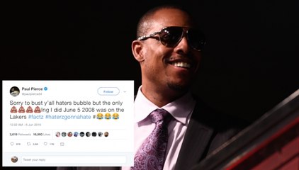 Paul Pierce Steals The Show In Game 3 of NBA Finals