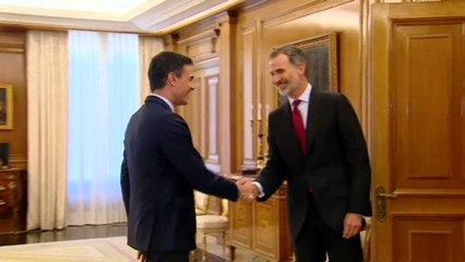 El Rey de España propone al socialista Pedro Sanchez como candidato para presidir el Gobierno