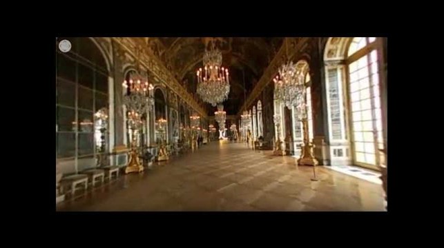 La galerie des glaces du château de Versailles à 360 degrés