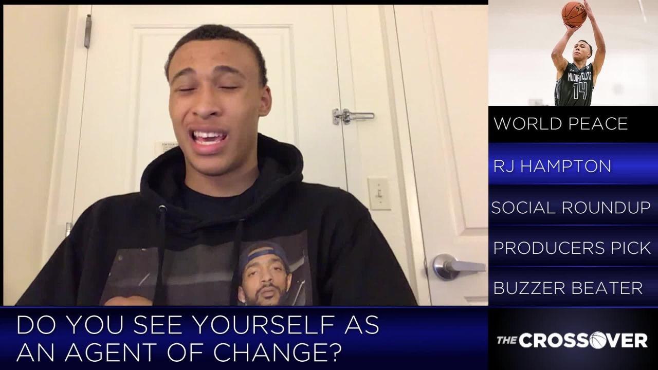 RJ Hampton Wants To Be An Agent Of Change For High School Athletes