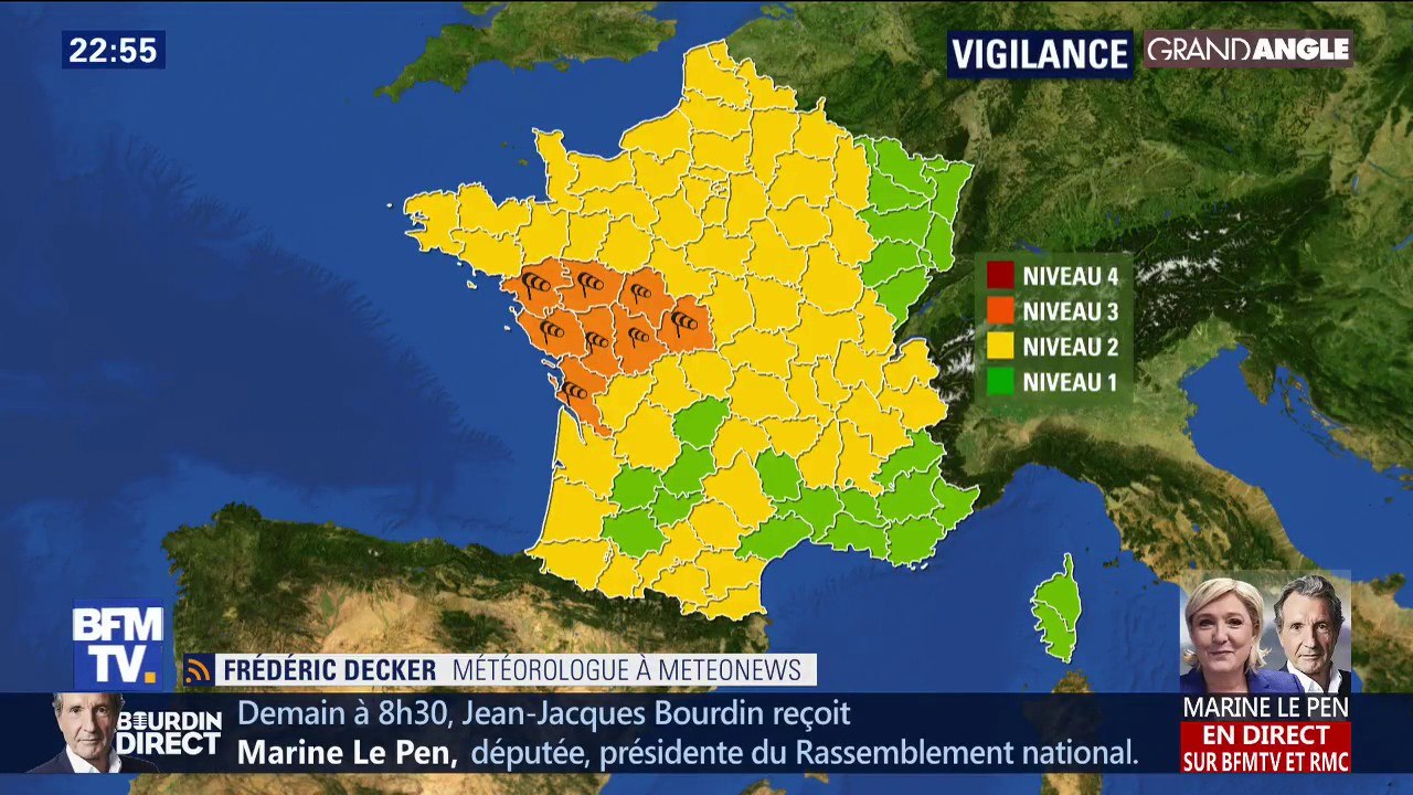 Tempête Miguel: pour le météorologue Frédéric Decker, "on peut s'attendre à des dégâts assez importants"