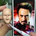 Cet artiste sculpte le visage d’Iron Man comme si c’était un jeu d’enfant