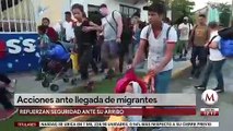 Con retenes, INM frena a migrantes en Chiapas