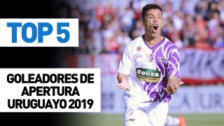 Top 5 | Goleadores Apertura Uruguayo 2019