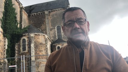 Une partie de la toiture de l’église s’est effondrée