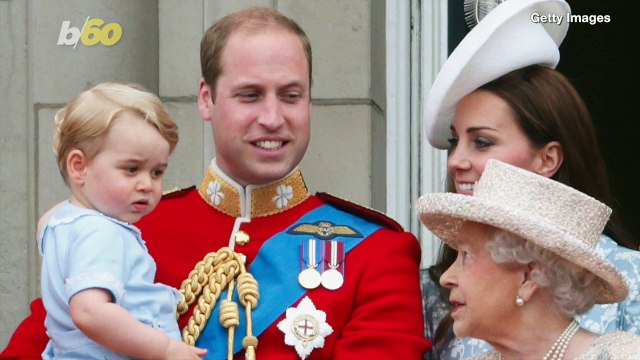 Royals' First Time Attending Trooping the Colour