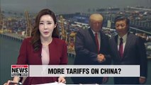 Trump to decide on US$ 300 billion China tariffs after G20 meeting in Osaka